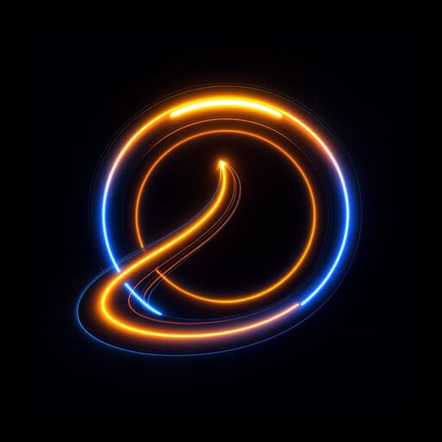 Minimalist style app icon example